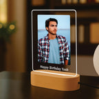 Custom LED Acrylic Photo Frame - Forever