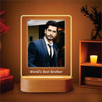 Custom LED Acrylic Photo Frame - Forever