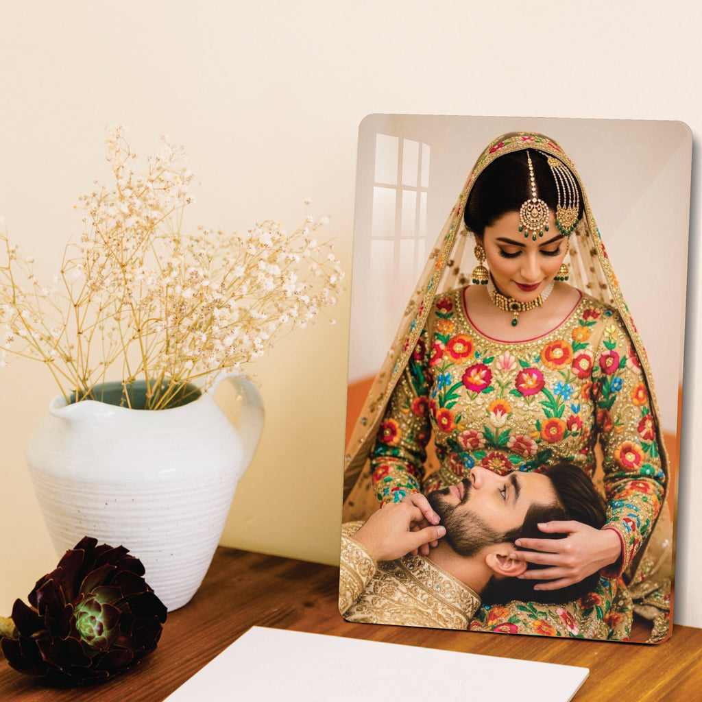 Acrylic Personalized  Photo Frame ( 10 x 15 inch )