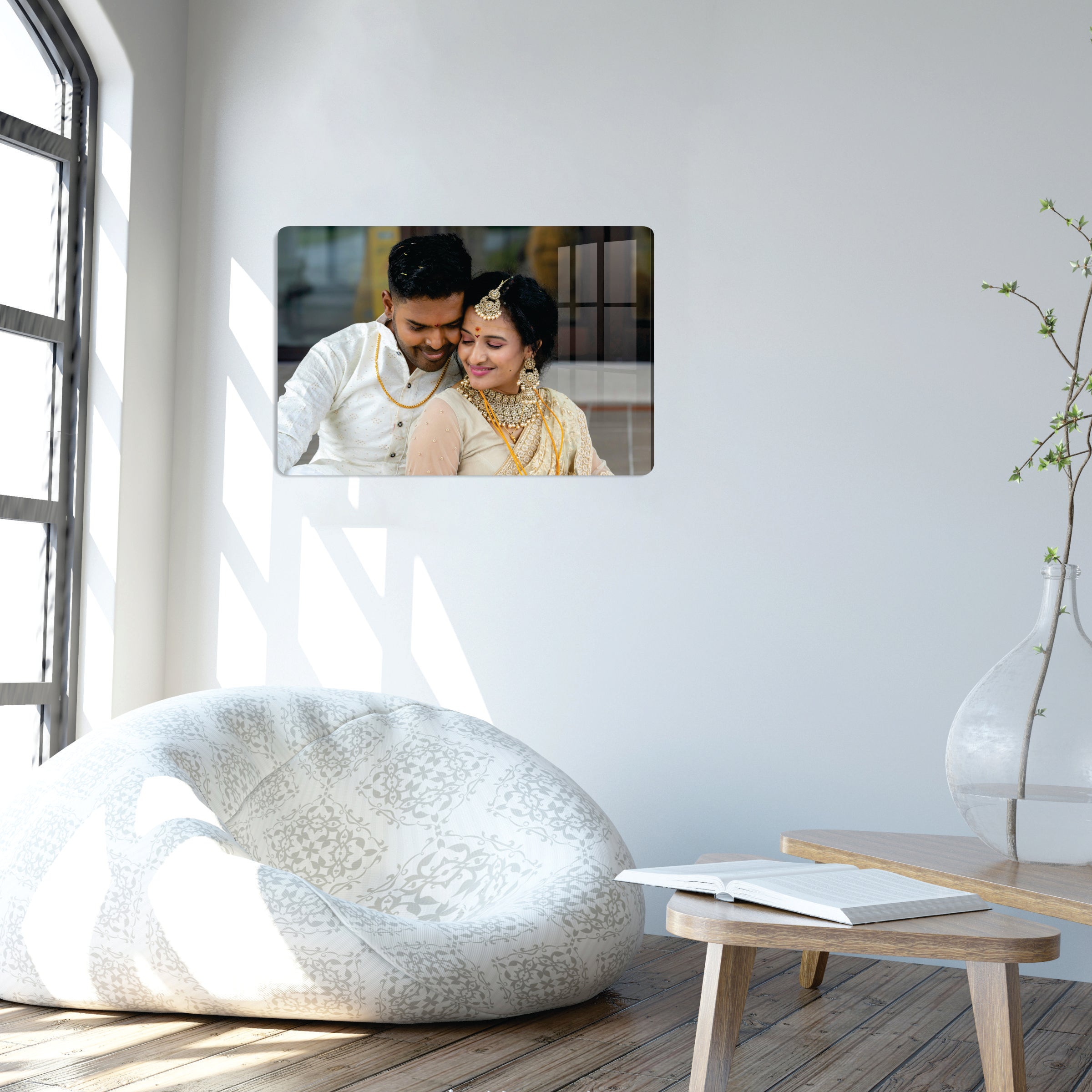 Acrylic Personalized Photo Frame ( 12 x 8 inch )