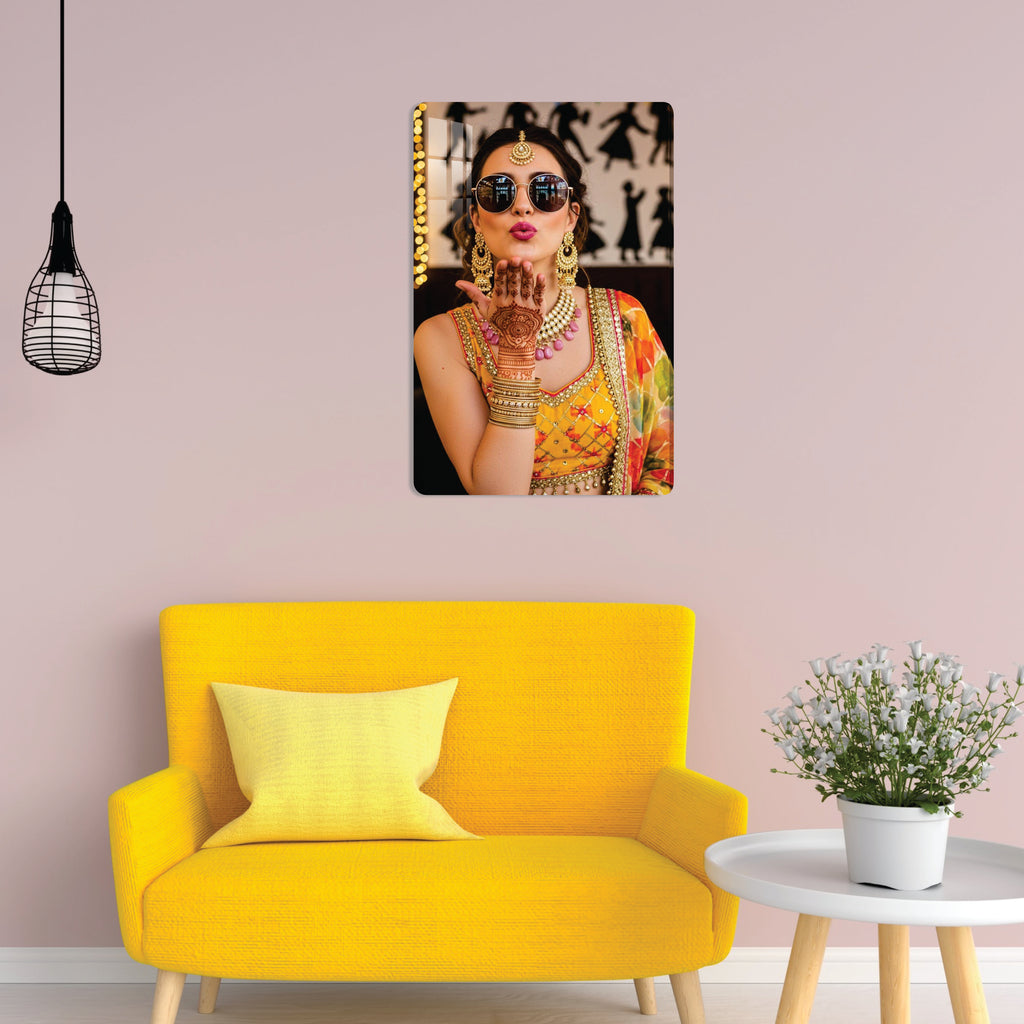 Acrylic Personalized  Photo Frame ( 16 x 24 inch )