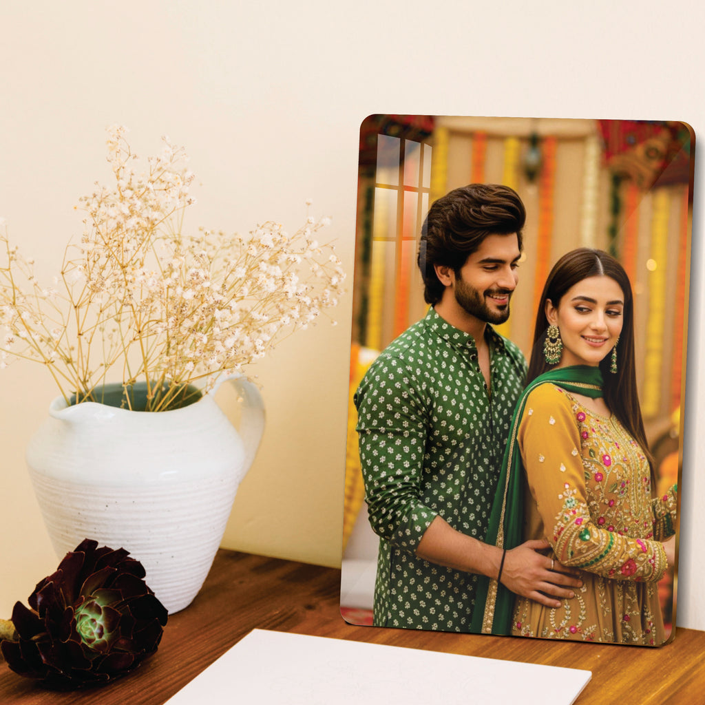 Acrylic Personalized  Photo Frame ( 8 x 12 inch )
