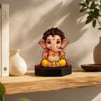 Cute Baby Ganesha Acrylic Tabletop Standee