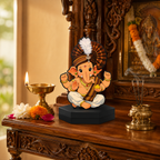 Cute Ganpati Acrylic Idol for Office & Home