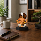 Cute Ganpati Acrylic Idol for Office & Home