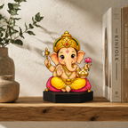 Lord Ganesha Acrylic Table Decor Showpiece
