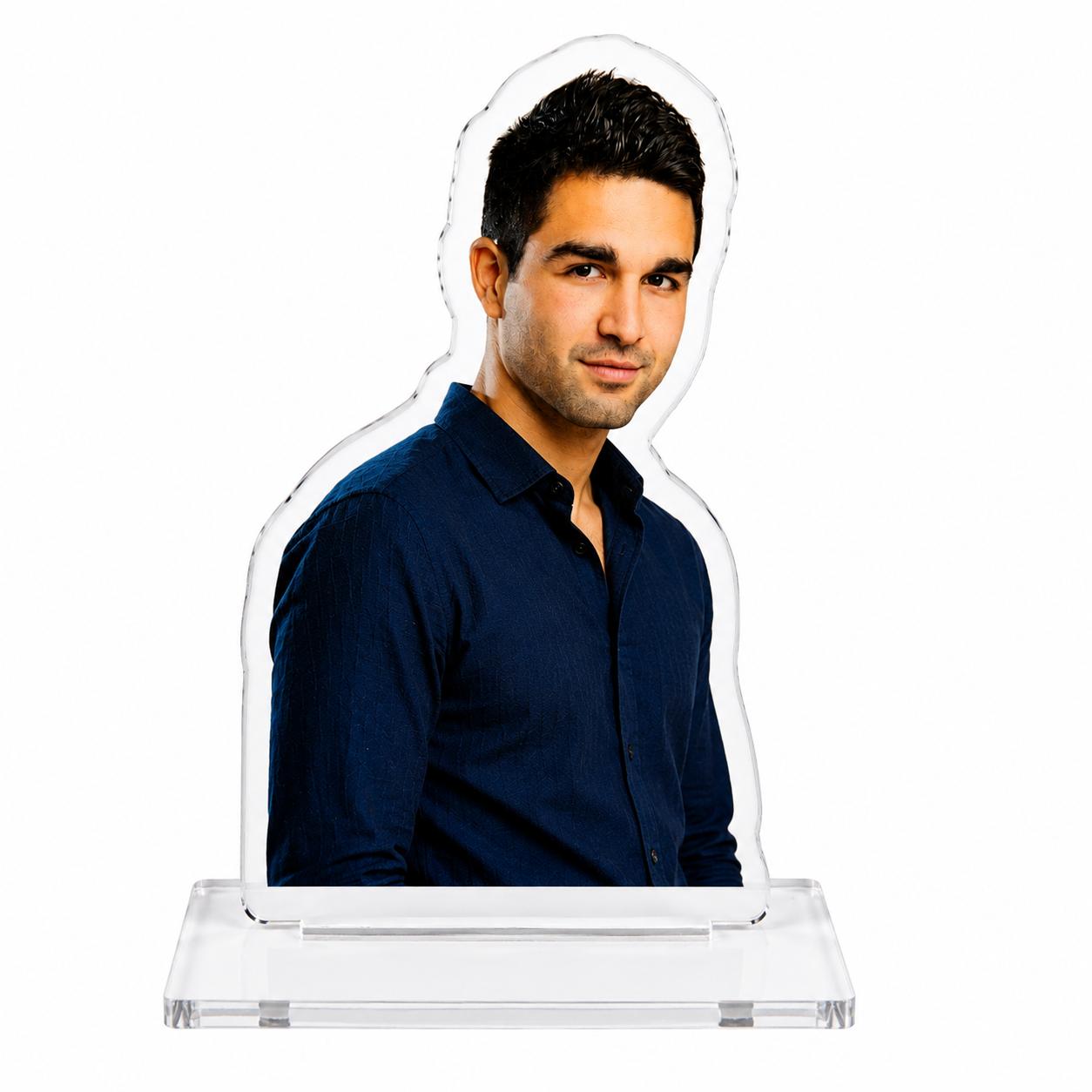Personalized Photo Cutout Display